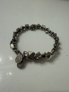 Alex & Ani  + Energy Tech Studstruck Wrap Bracelet